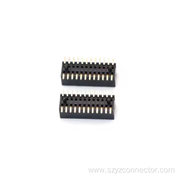 0.8mm Pitch Female Header Dual Row SMT
